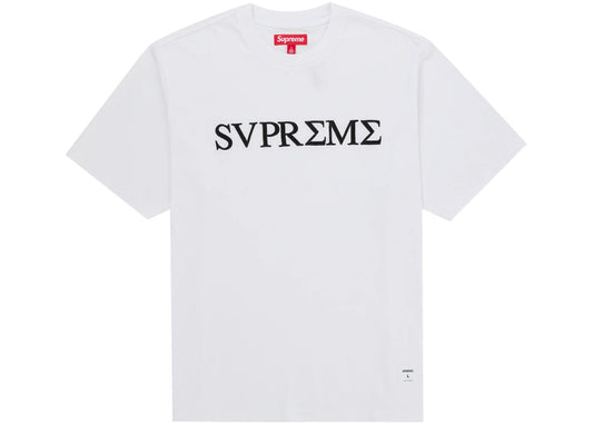 Supreme Greek S/S Top White - new with tags