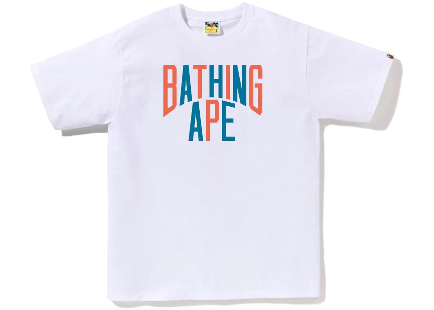 BAPE Colors NYC Logo Tee (SS23) White