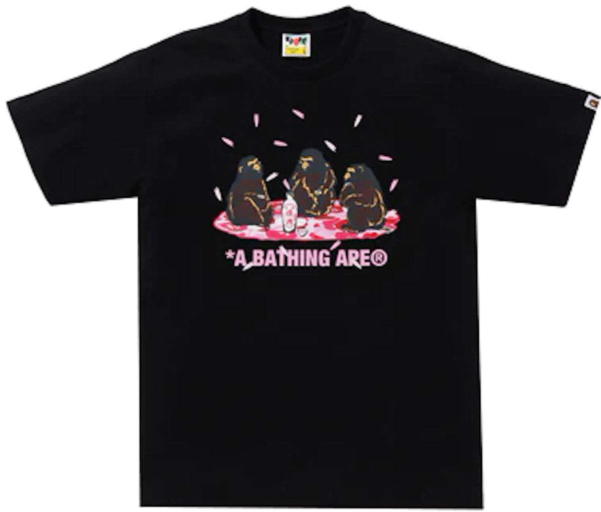 BAPE Sakura Viewing Tee Black