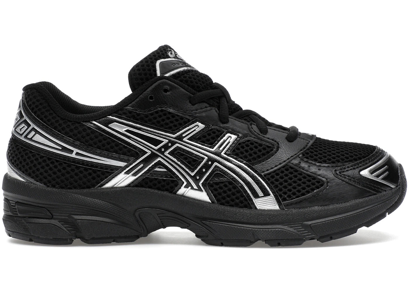 ASICS Gel-1130 Black Pure Silver (GS) - New with box
