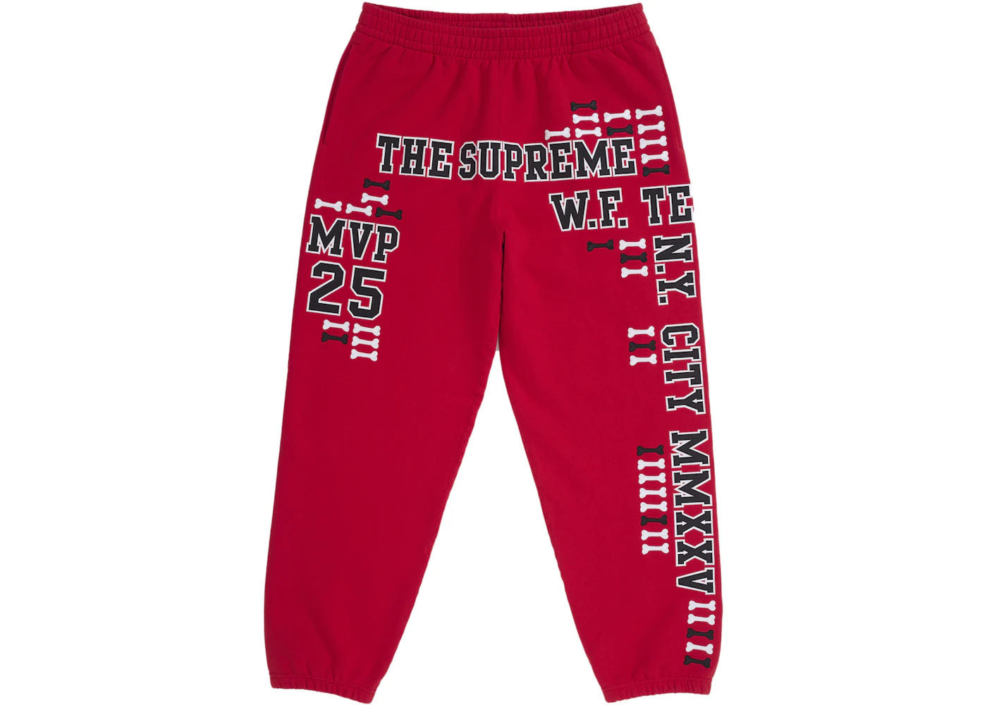 Supreme League Champs Sweatpant Red
