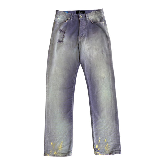 Purple Brand P001 Low Rise Slim Lavender Wash Black Label