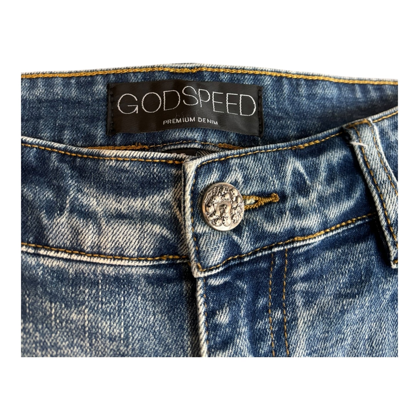 god speed carpenter flare denim jean - Used/Worn