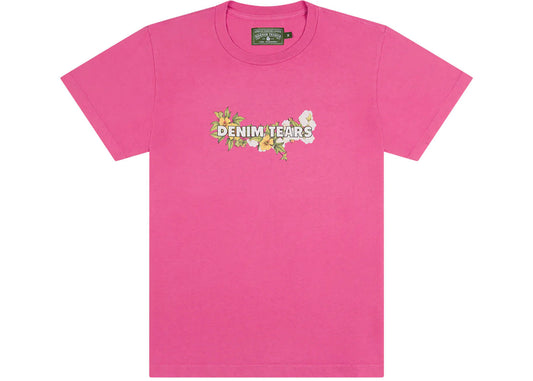 Denim Tears Logo Tee Pink