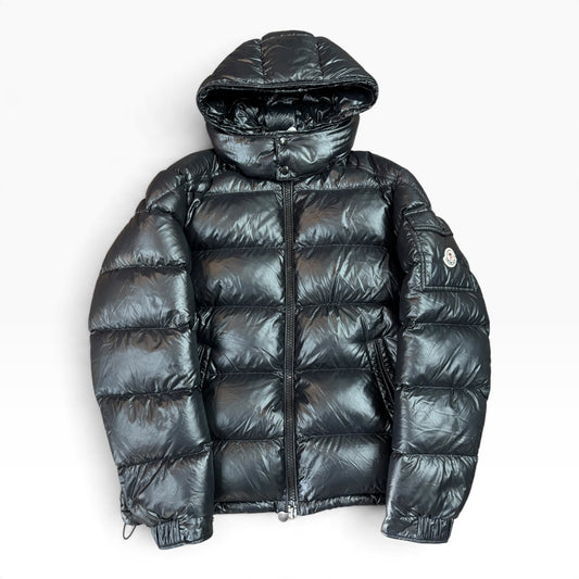 Moncler Maya Short Down Jacket Black