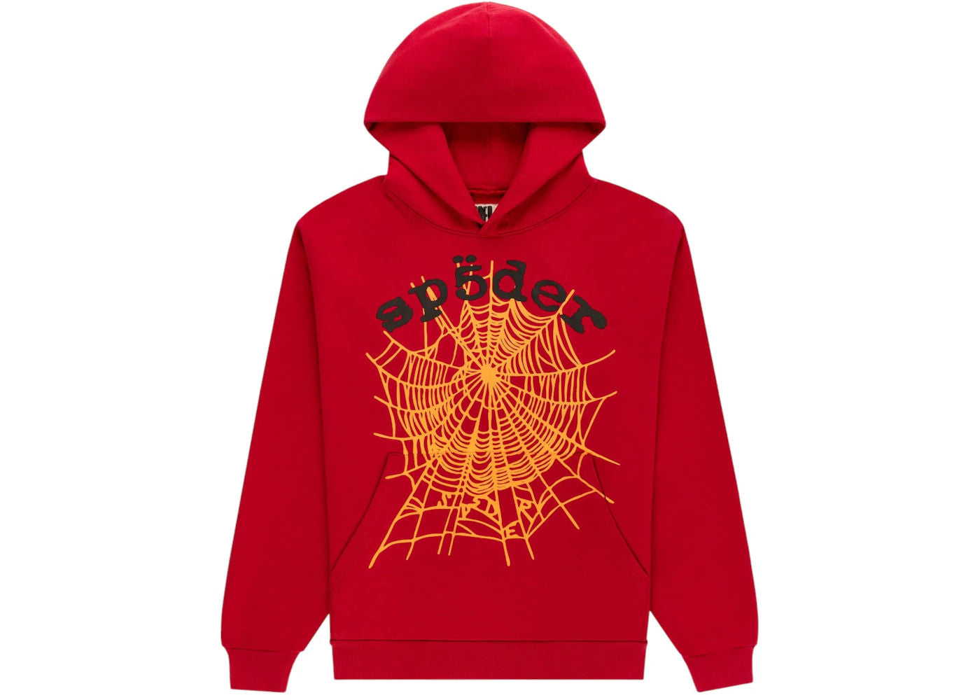 Sp5der OG Web V2 Hoodie Red - new with tags