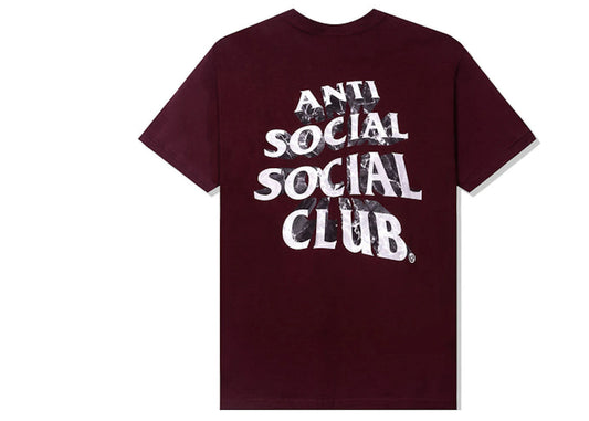 Anti Social Social Club Phaneritic Tee Burgundy
