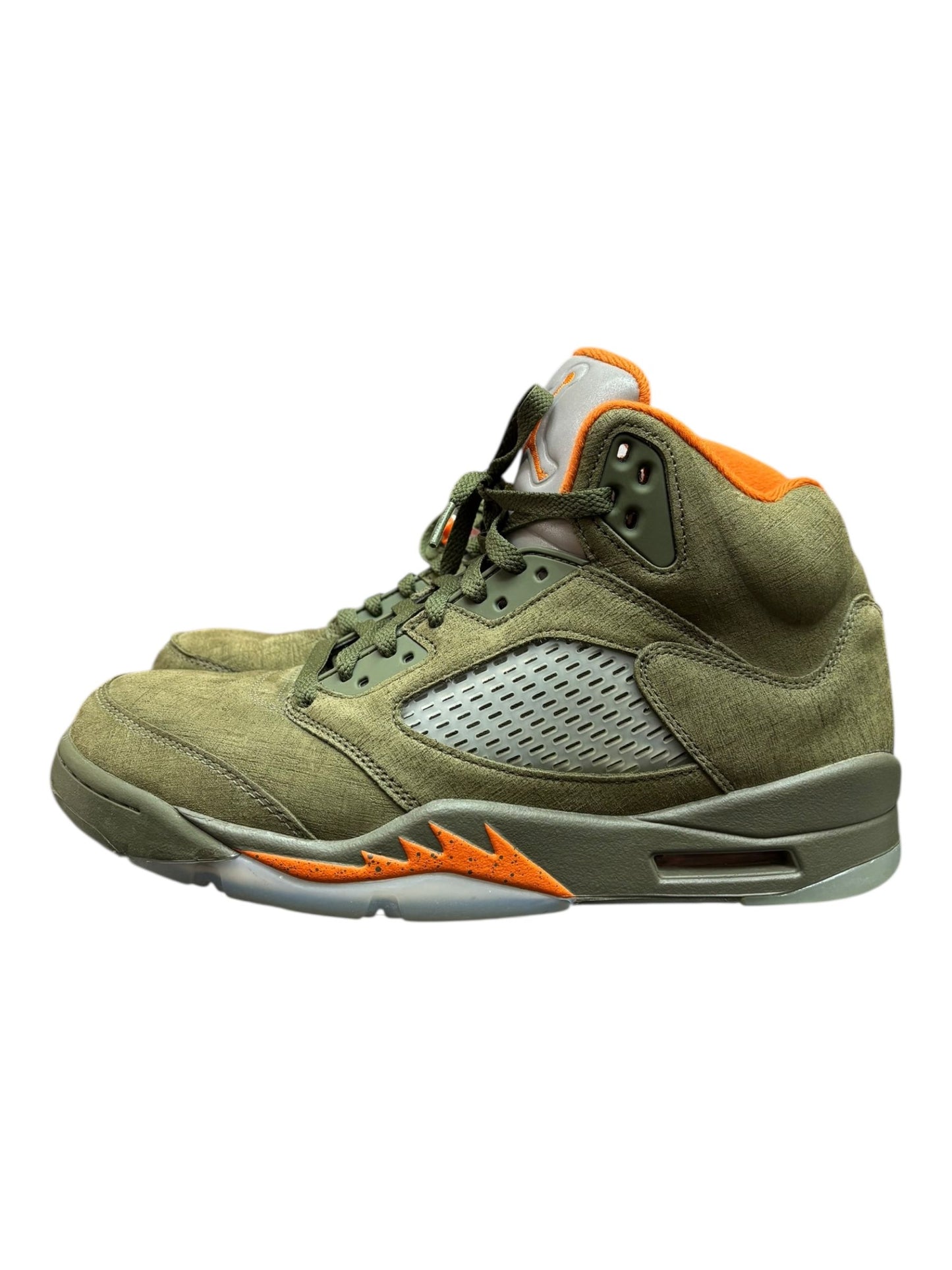 Jordan 5 Retro Olive (2024) Size 9 - Used / rep box