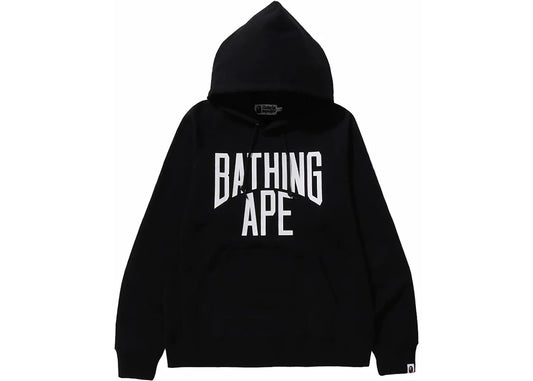 BAPE NYC Logo Pullover Hoodie Black - new with tags