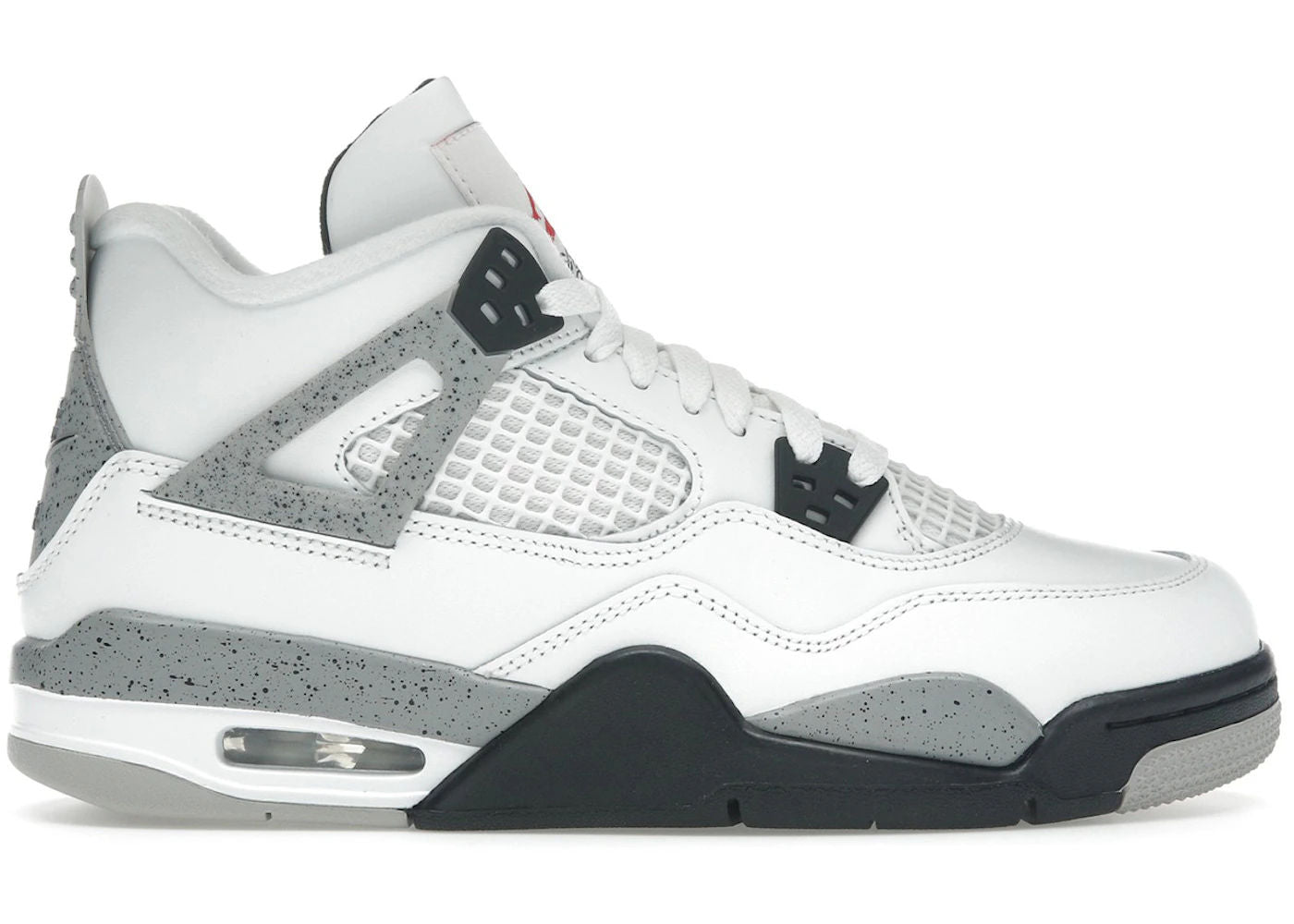Jordan 4 Retro White Cement (2025) (GS) - new / rep box