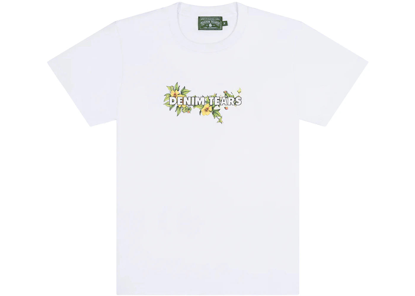 Denim Tears Logo Tee White