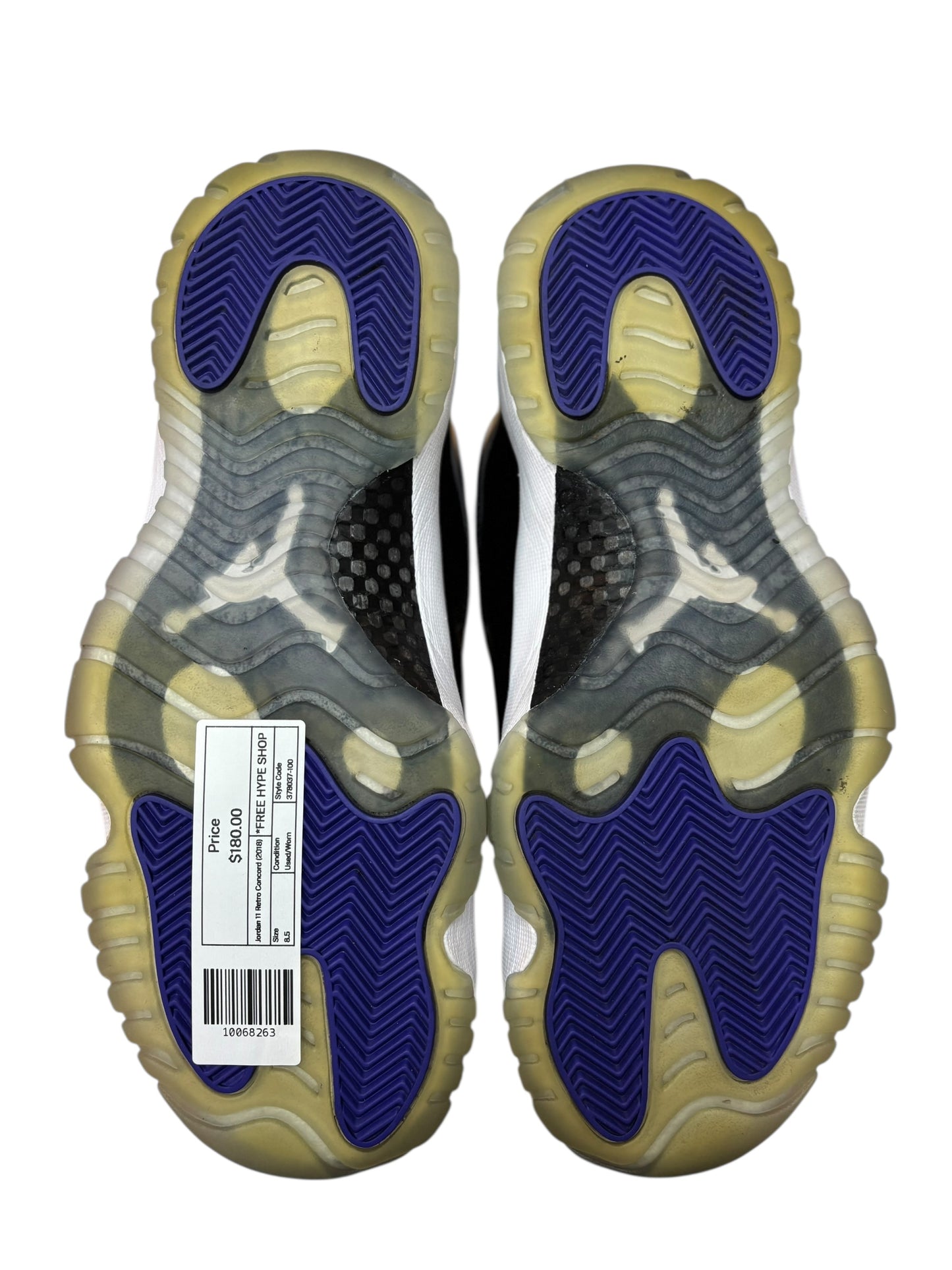 Jordan 11 Retro Concord (2018) - Used/Worn