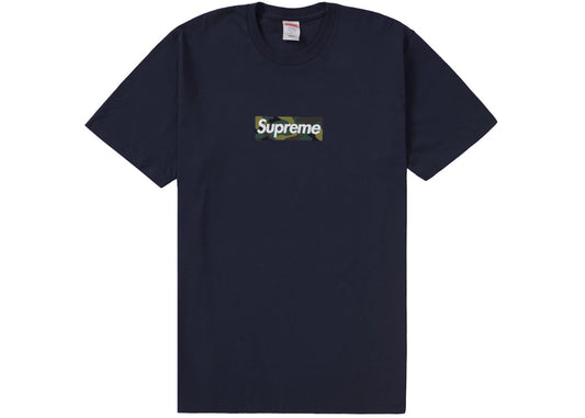 Supreme Box Logo Tee (FW23) Navy - Used/Worn