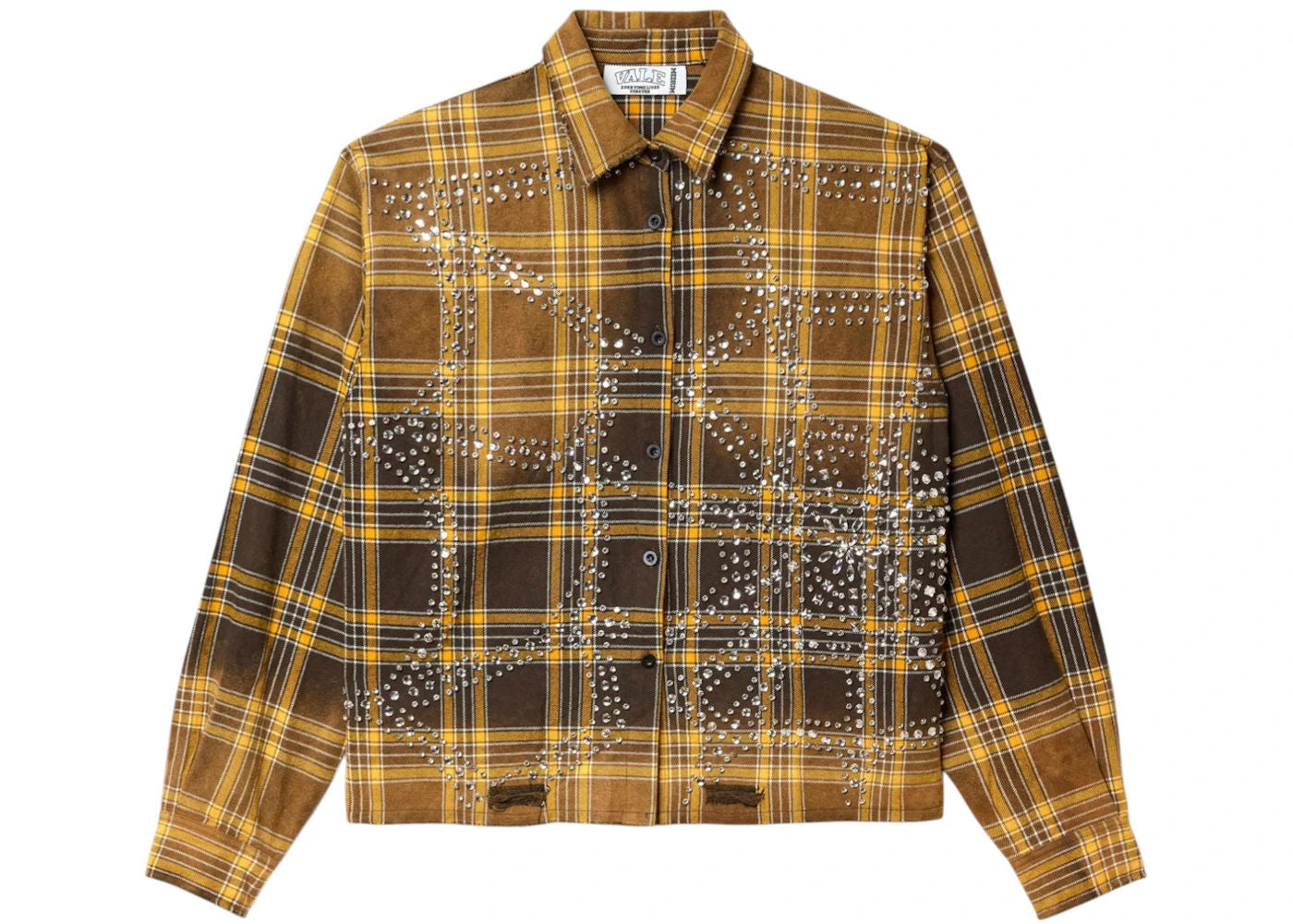 Vale Forever Chocolate L/S Flannel Brown - new with tags
