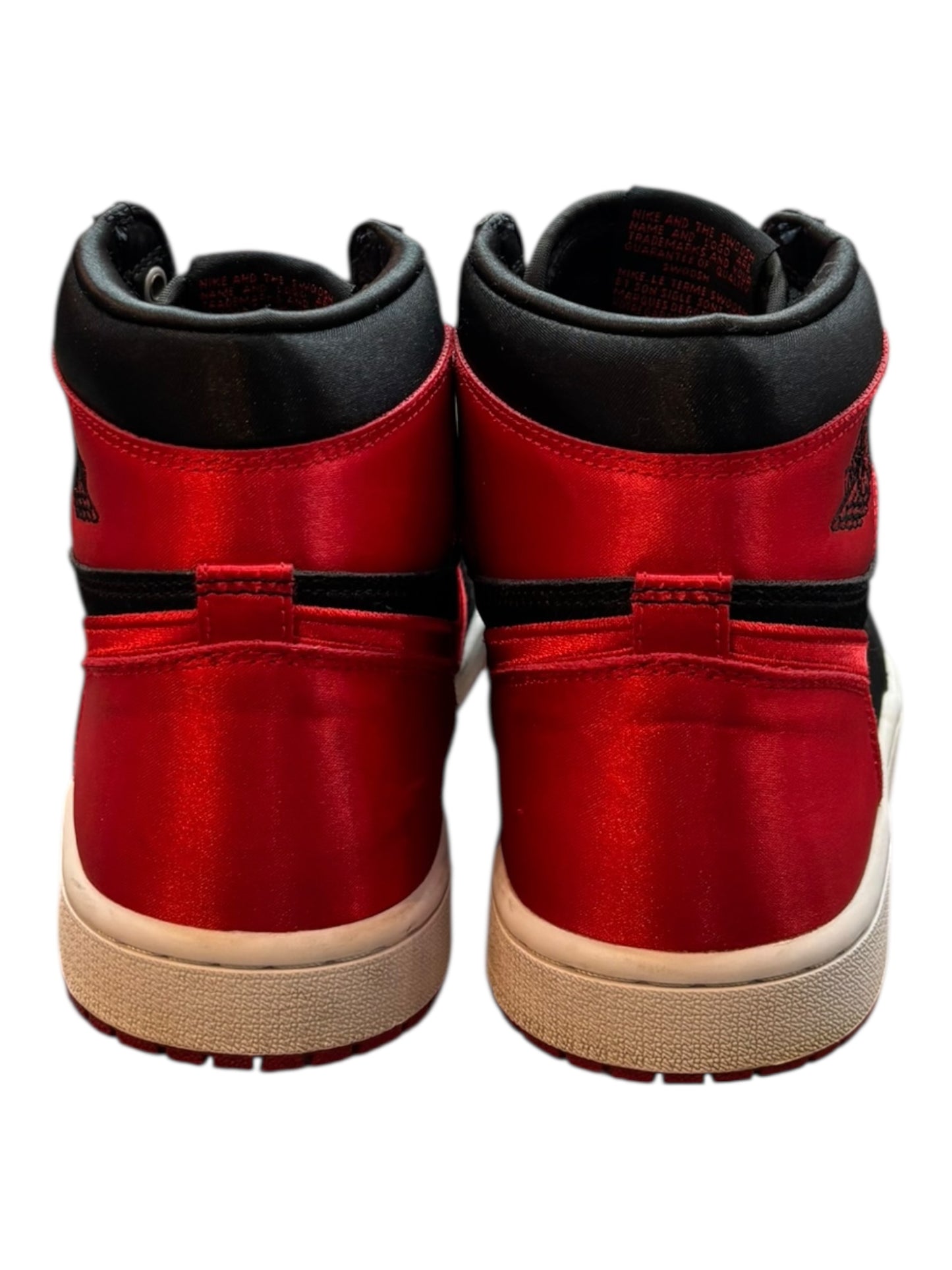 Jordan 1 Retro High OG Satin Bred (Women's) - Used/Worn