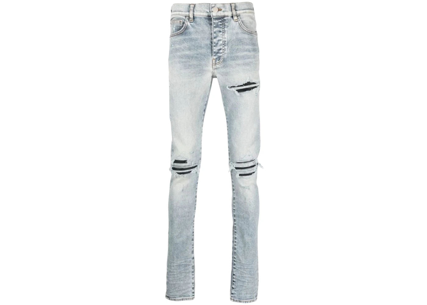 AMIRI MX1 Distressed Jeans Stone Indigo - Used/Worn