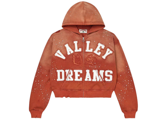 Vale Forever Classico Zip Up Hoodie Orange - Used/Worn