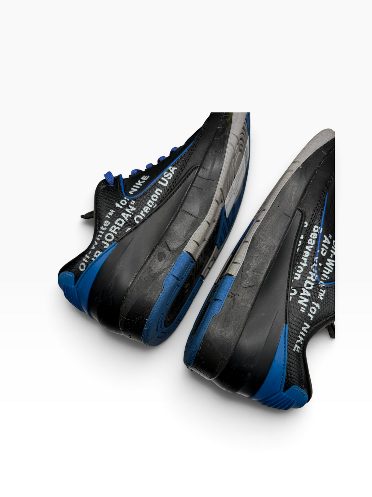 Jordan 2 Retro Low SP Off-White Black Blue