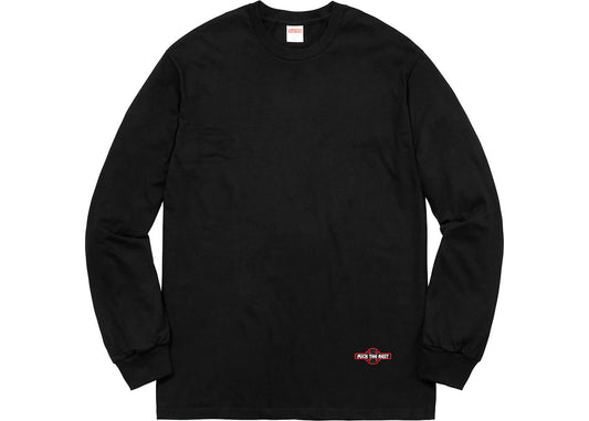 Supreme Independent Fuck the Rest L/S Tee Black - Used/Worn