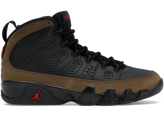Jordan 9 Retro Olive (2024) size 9.5 - Used/Worn