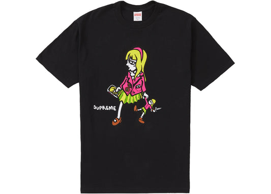 Supreme Suzie Switchblade Tee Black - Used/Worn