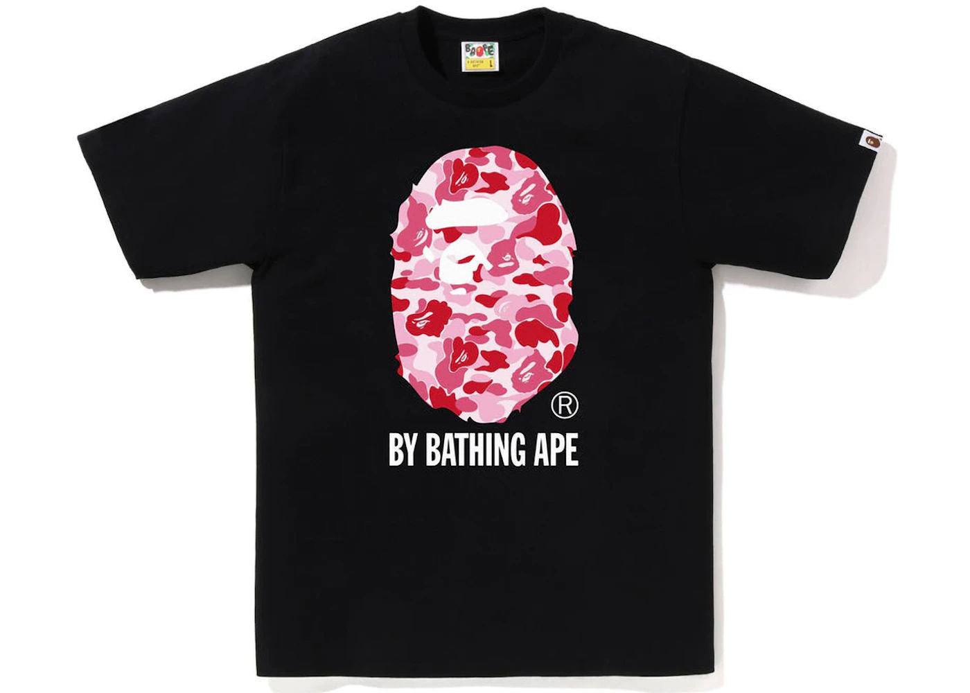 BAPE ABC Camo By Bathing Ape Tee Black/Pink