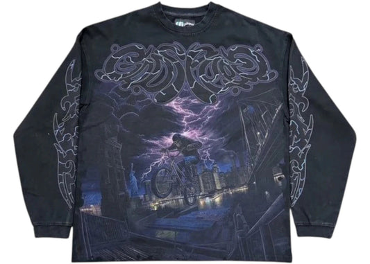 Godspeed B.M.X T-shirt Black Wash - Like New