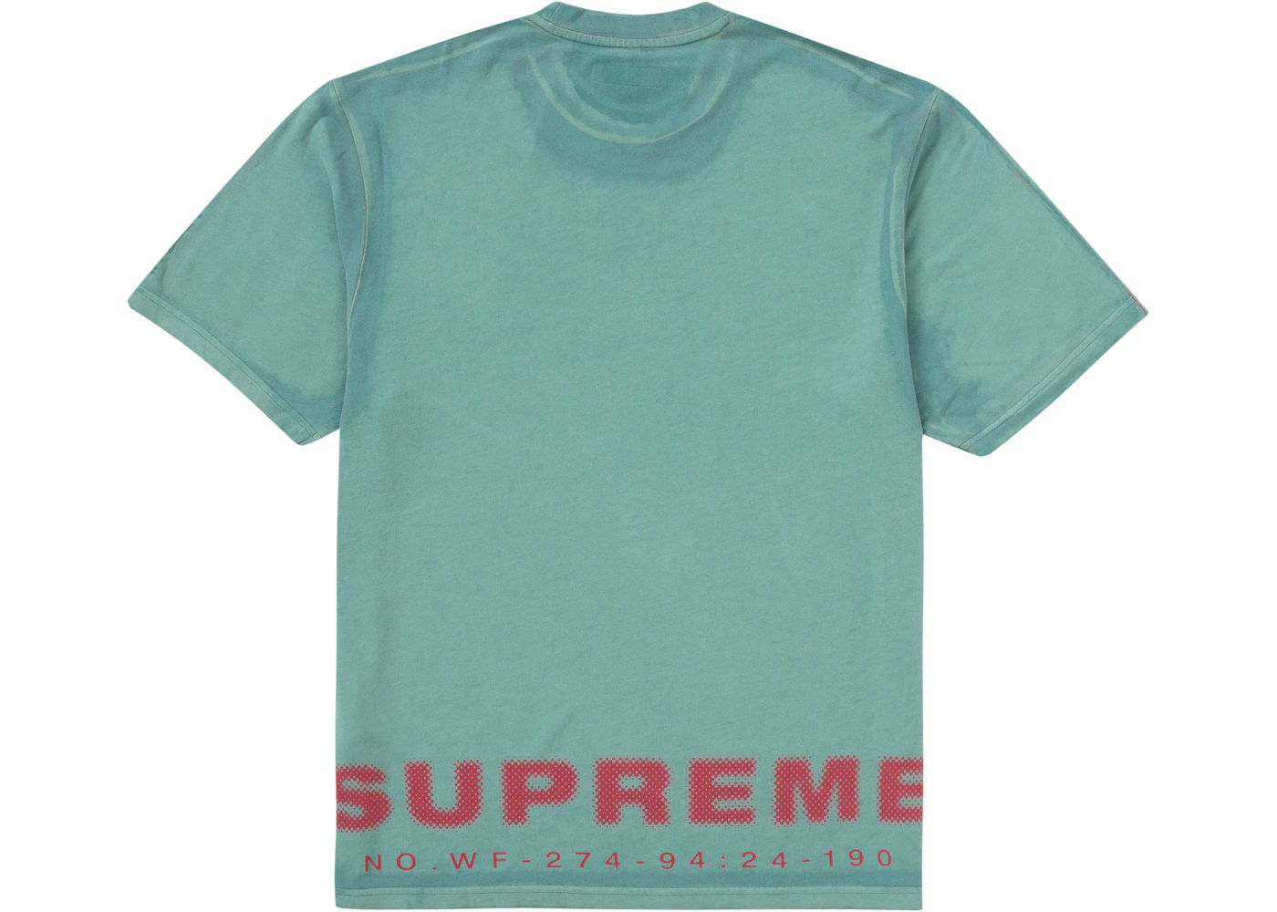 Supreme Discharge S/S Top Teal