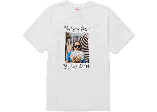 Supreme Max B Tee White
