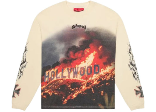 Godspeed Hollywood Inferno Long Sleeve Tee - Like New