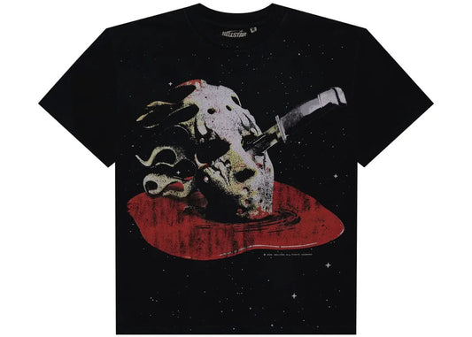 Hellstar Killer Mask T-shirt Black - Used/Worn