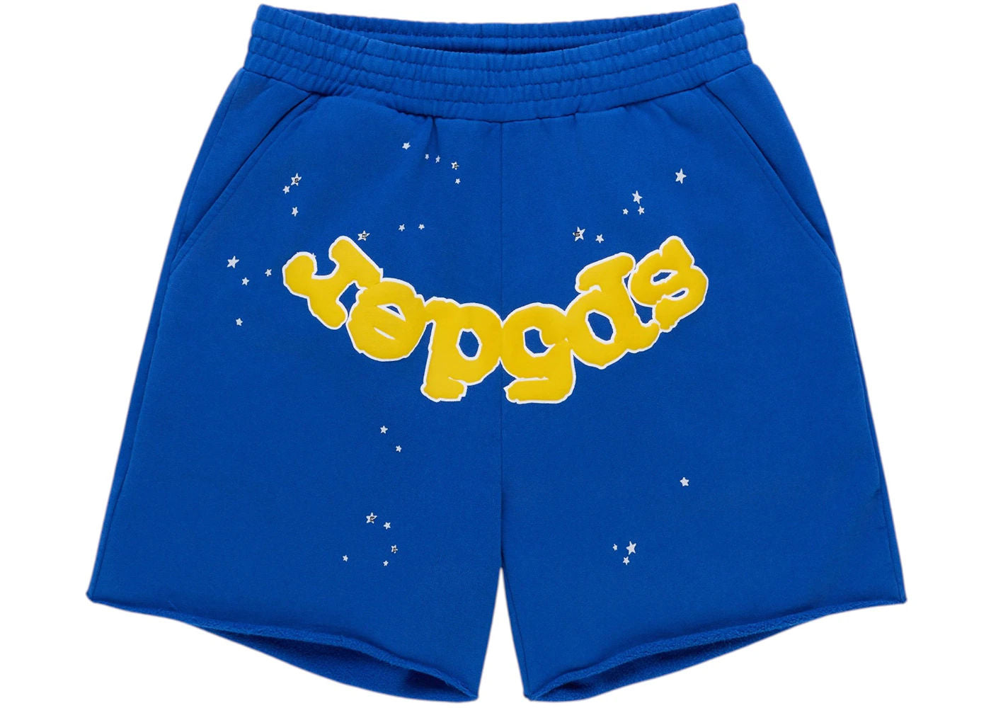 Sp5der OG Logo Sweatshort Blue