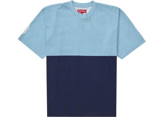Supreme Split S/S Top (FW23) Blue - new with tags