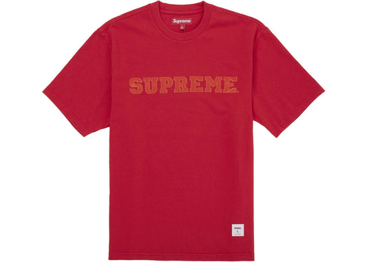 Supreme Collegiate Appliqué S/S Top Red