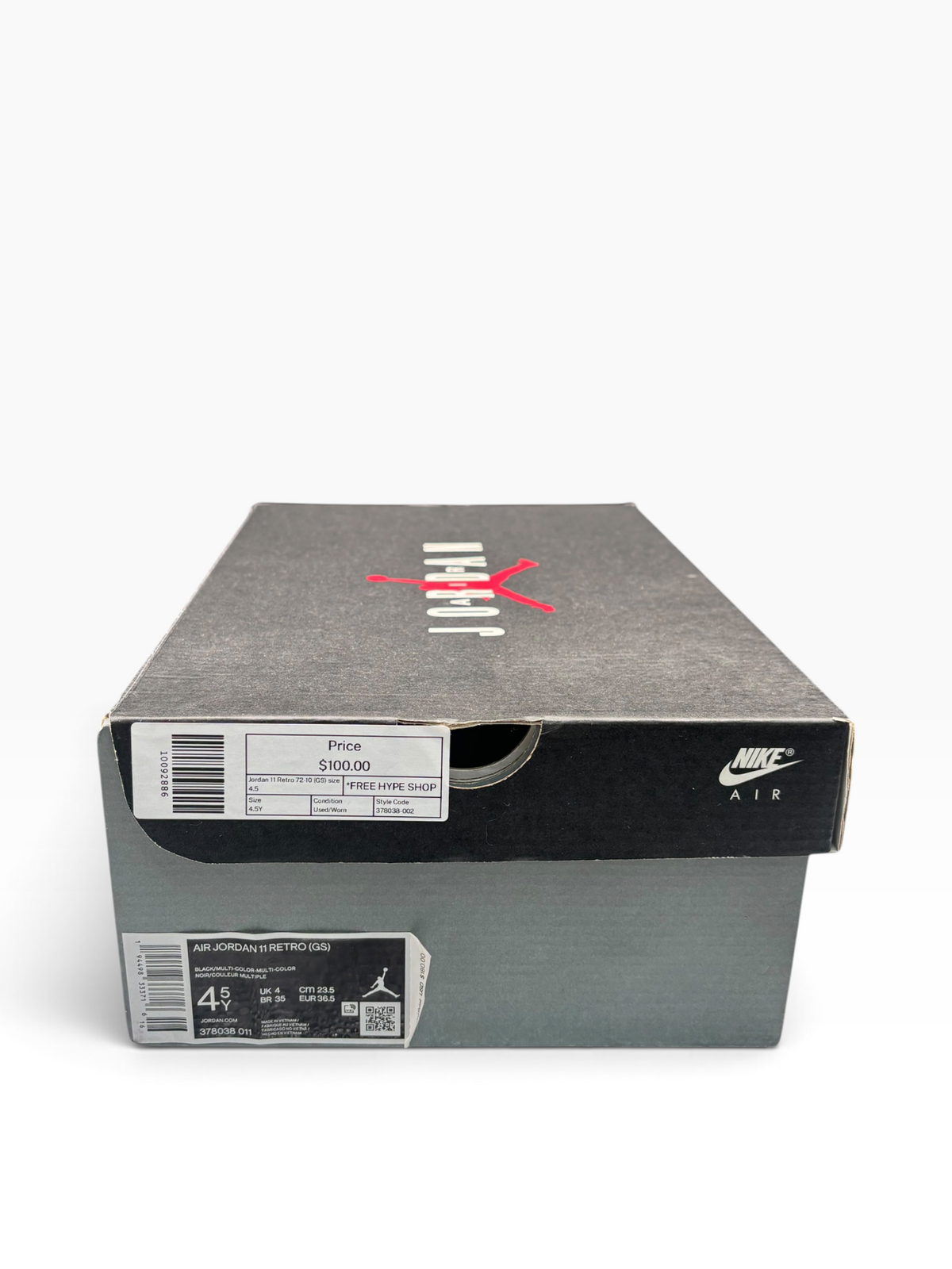 Jordan 11 Retro 72-10 (GS)