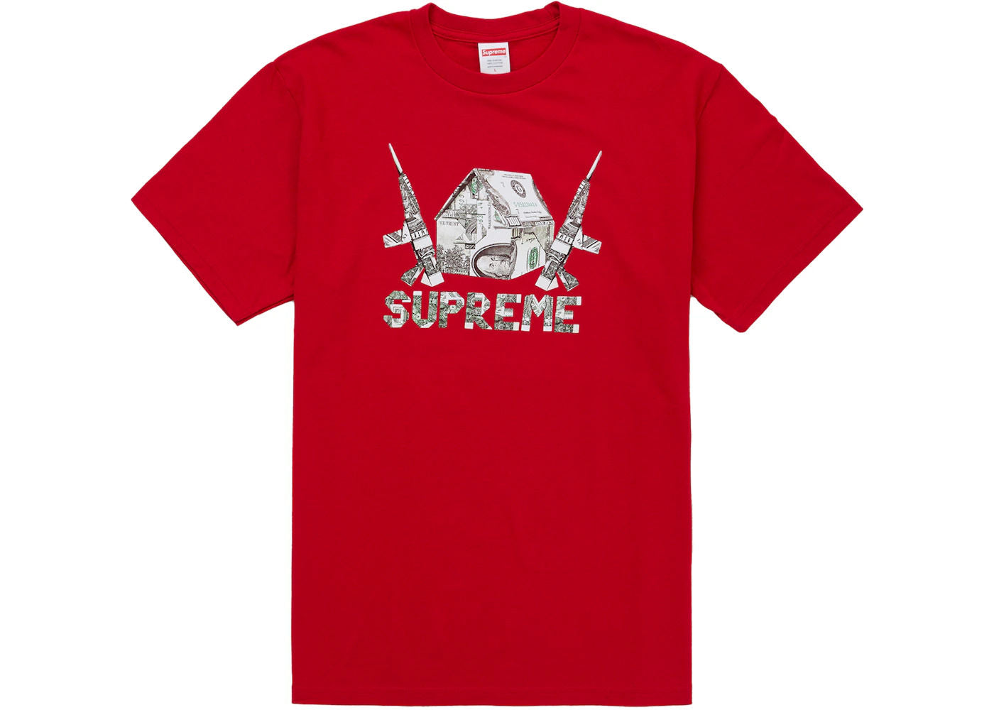 Supreme Origami Tee Red - new with tags