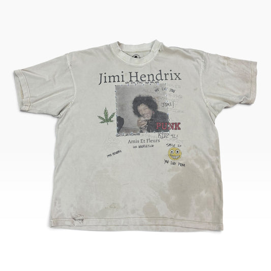 Amis Et Fleurs Jimi Hendrix tee