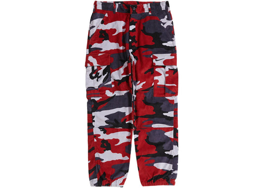 Supreme Nike Arc Corduroy Cargo Pant Red Camo - Used/Worn