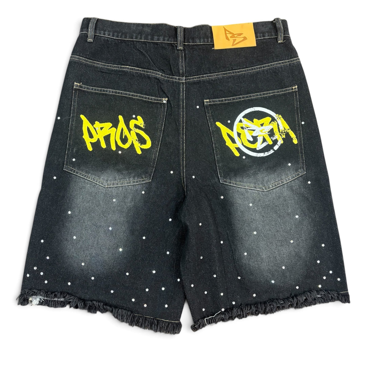 Prospera Black/Yellow Garffiti Jorts