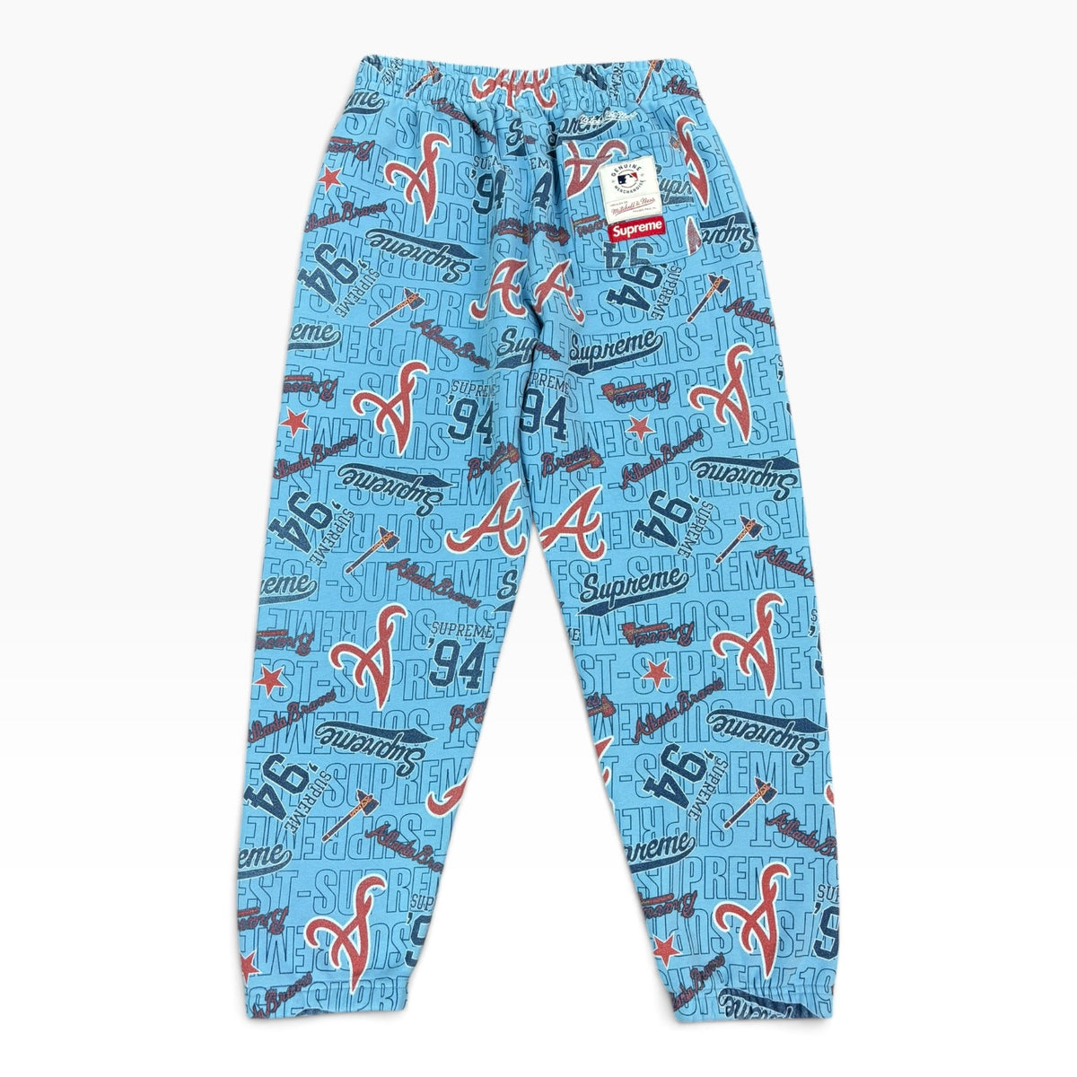 Supreme Mitchell & Ness Teams Sweatpant Blue