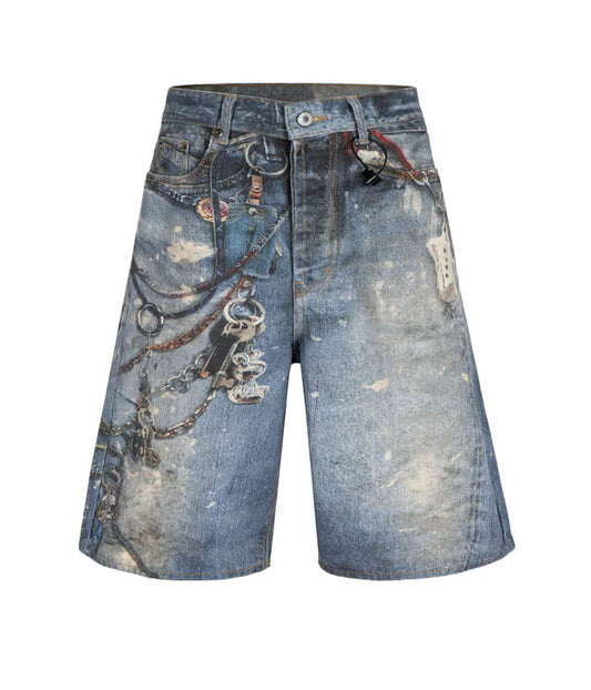 undeveloped locksmith denim shorts