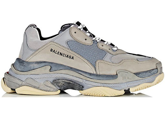 Balenciaga Triple S Split Black Grey size 9 - Used/Worn