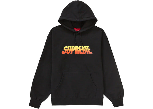 Supreme Gradient Hooded Sweatshirt Black