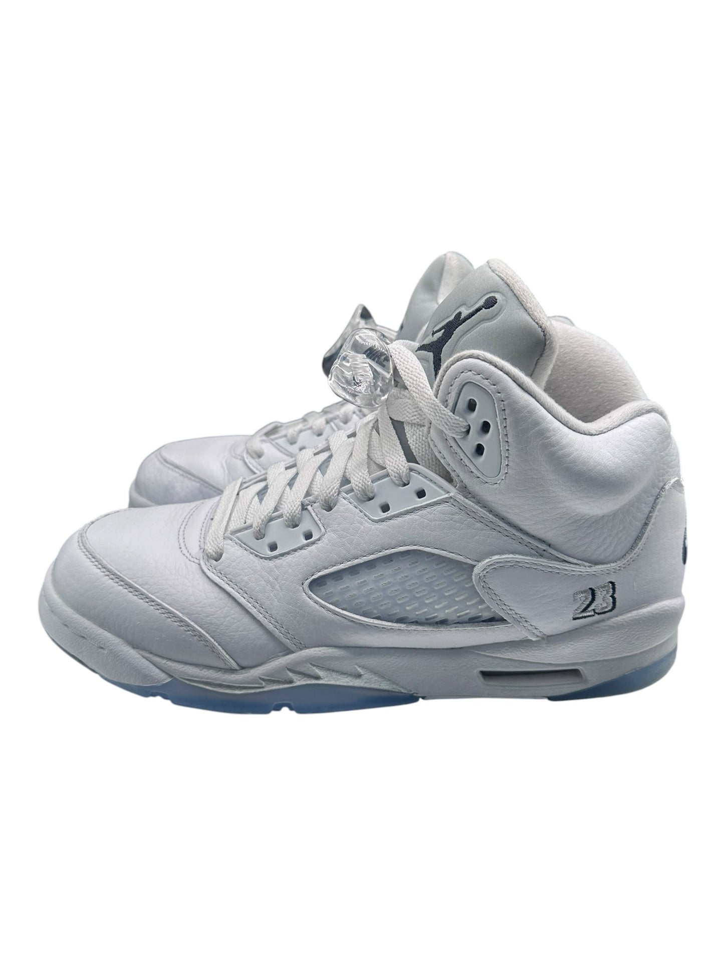 Jordan 5 Retro White Metallic (2026) (GS) size 7y - Used/Worn