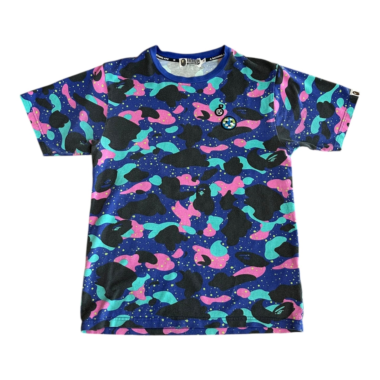 BAPE x Kid Cudi Camo Tee Multi - Used/Worn