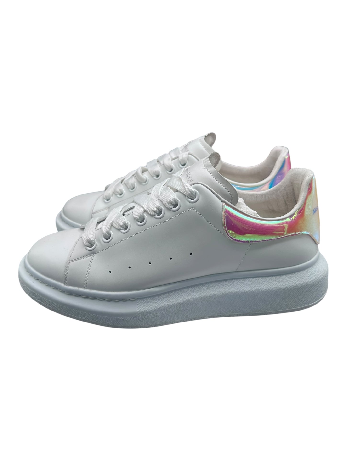 Alexander McQueen Oversized Iridescent White size 9 - Used/Worn