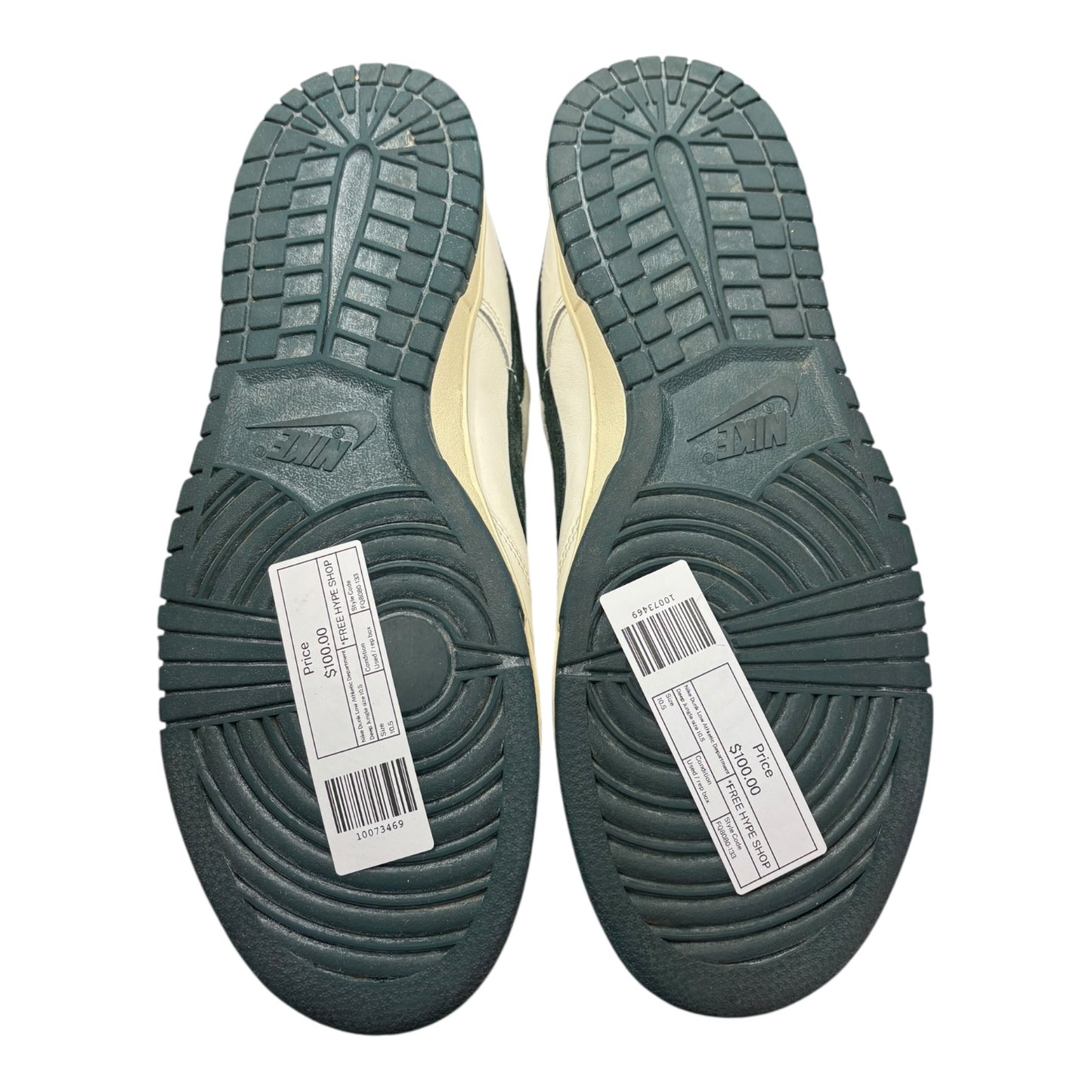 Nike Dunk Low Athletic Department Deep Jungle size 10.5 - Used / rep box