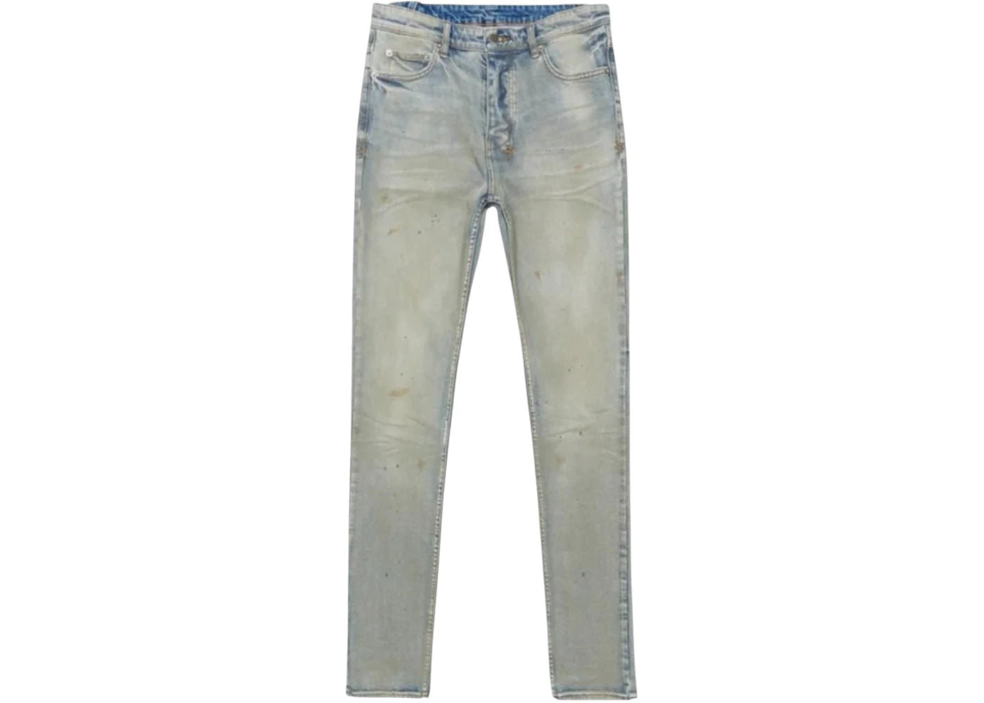 Ksubi Chitch Mechanik Denim Light Blue - Like New