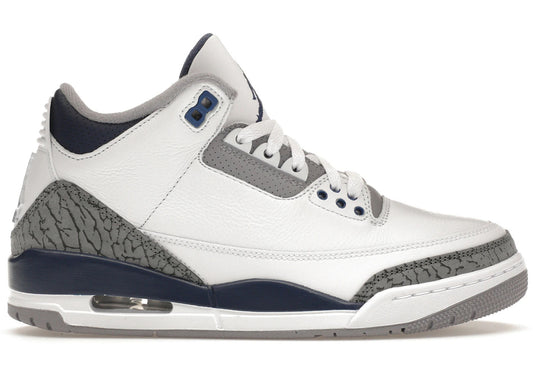 Jordan 3 Retro Midnight Navy - Used/Worn