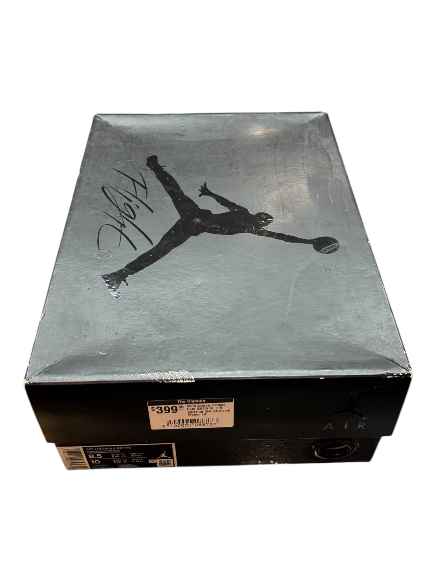 Jordan 4 Retro Black Cat (2025) - Used/Worn